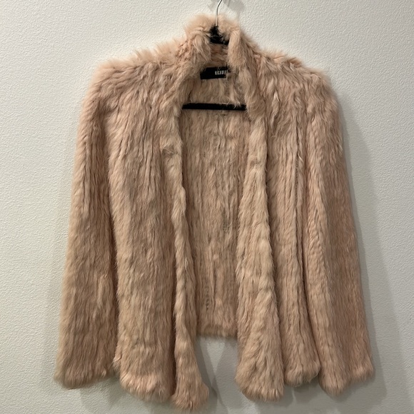 NICHOLAS Fawn Knitted Rabbit Coat 💯 Authentic - Picture 7 of 10